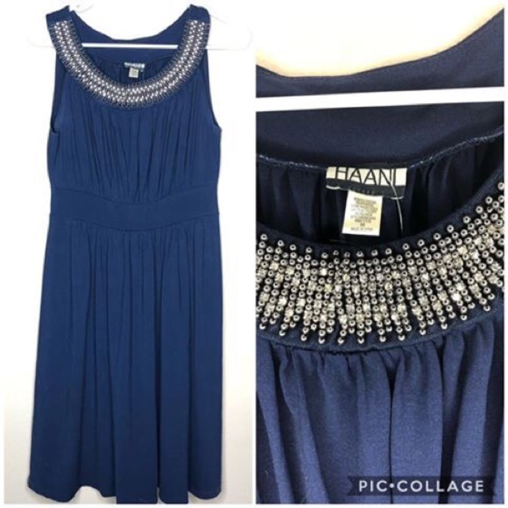 🚨 beautiful navy blue cocktail dress!